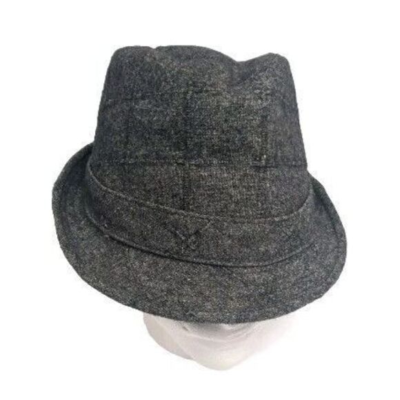 Angela & William Fedora Hat Small Wool Blend Gray / Grey Unisex S - Picture 3 of 10